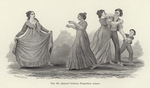 Briga entre mulheres napolitanas de American School