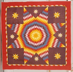 Colcha acolchoada de American School