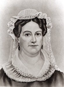 Rachel Jackson, de "The Ladies of the White House", de Laura Carter Holloway Langford, gravada por John Chester Buttre (1821-93), c.1883 de American School