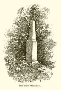 Monumento Red Bank, Valley Forge de American School