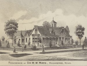 Residência do Dr. WW Mayo, Rochester, Minnesota, EUA de American School