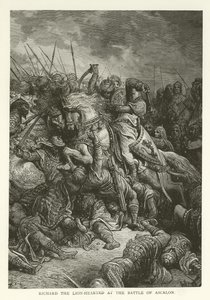Ricardo Coração de Leão na Batalha de Ascalon, 1192