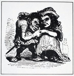 Elfos escandinavos, do Guia Mundial para Gnomos, Fadas, Elfos e outras pessoas pequenas por Thomas Keightley (1789-1872) Publicado em 1880 (Gravura em BW) de American School