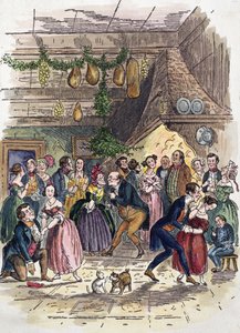 Cena de A Christmas Carol, de Charles Dickens de American School