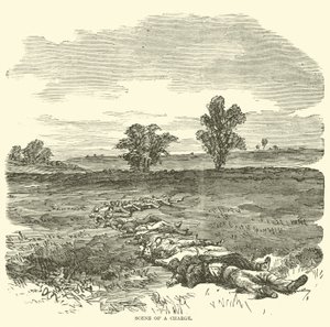 Cena de uma carga, setembro de 1862 de American School