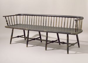 Canapé, 1807-14 (bordo pintado) de American School