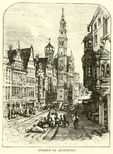 Rua em Augsburgo de American School