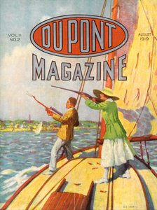 Torneio Trafiche de Handicap Grand American de 1919, capa da Revista DuPont, agosto de 1919 de American School