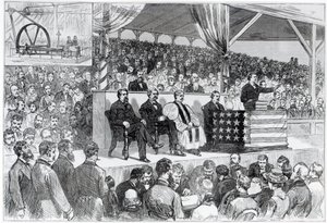 Exposição Internacional de Algodão de Atlanta: Discurso de Abertura do Governador Colquitt, do &39;Harper&39;s Weekly&39; de American School