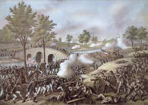 A Batalha de Antietam de American School