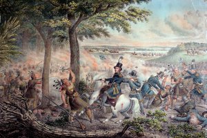 A Batalha do Tamisa em 1813
