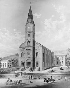 A, bonaventure, igreja, fairmont, ohio de American School