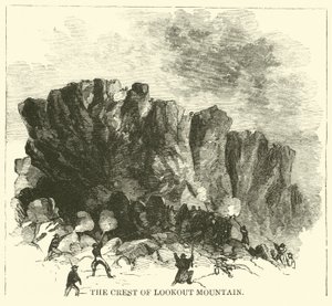 A crista da montanha da vigia, novembro de 1863 de American School