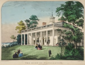 O Lar de Washington, Monte Vernon, Virgínia de American School