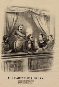 O Mártir da Liberdade, 1865 de American School