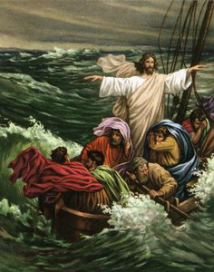 O Milagre de Cristo Acalmando a Tempestade no Mar da Galileia de American School