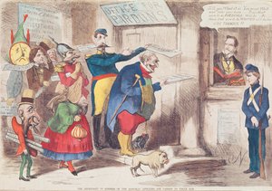 O arrependido  Inimigos da República Solicitando Perdão para o Tio Sam, 1869 de American School