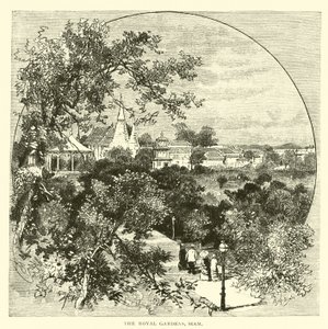 Os jardins reais, Sião de American School