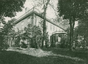 The Schuyler Mansion Albany (fotogravura) de American School