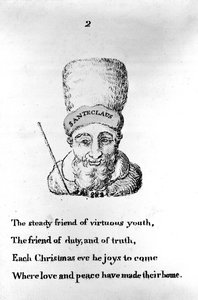 The Steady Friend, do The Childrens Friend publicado em 1821 de American School