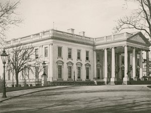 Casa Branca, Washington DC (fotogravura) de American School