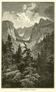 O vale de Yosemite de American School