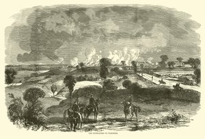 As abordagens para Vicksburg, maio de 1863 de American School