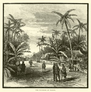 Os arredores de Saigon de American School