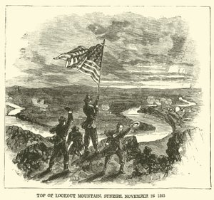 Topo da Lookout Mountain, Sunrise, 25 de novembro de 1863, novembro de 1863 de American School
