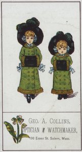 Duas meninas vestindo Muffs de American School