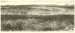 Vista de Knoxville de Keiths Hills, novembro de 1863 de American School