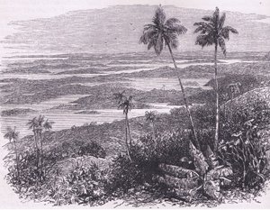 Vista das Bermudas, ilustração de Cassell