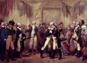 O adeus de Washington aos seus oficiais na Fraunces Tavern, Nova Iorque, Nova Iorque, 4 de Dezembro de American School