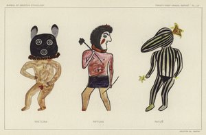 Wiktcina, Piptuka, Patun (litografia a cores) de American School