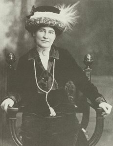 Willa Cather, c.1910 (gravura) de American School