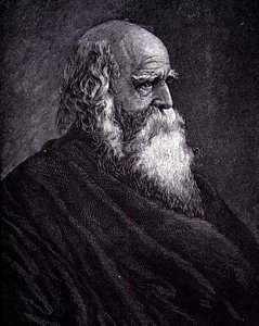 William Cullen Bryant (gravura) de American School