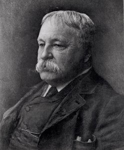 William D. Howells (1837-1920) de &39;Literatura&39;, 27 de abril de 1898 (gravura) (foto bundw) de American School
