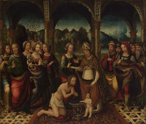 Cerimônia Batismal, final do século XVI.