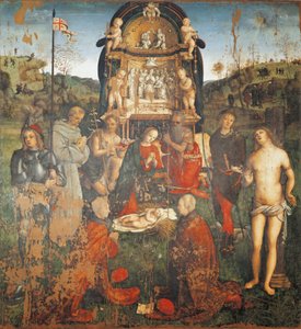 Natividade, por Amico Aspertini (1475-1552)