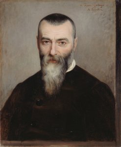Retrato de Alphonse Karr 1808-1890, 1865. de Amélie Burdin