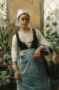 A menina do jardim