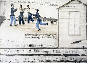 A morte de Crazy Horse, Fort Robinson, Nebraska, EUA, 1877 c1900