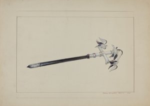 Caneta de vidro de Amos C. Brinton