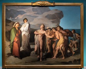 Dante e Casella de Amos Cassioli