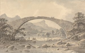 Pont Newydd perto de Dolgelly de Amos Green