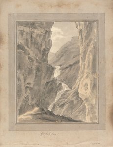 Vista em Inglaterra, Escócia e País de Gales: Gordale Scar de Amos Green