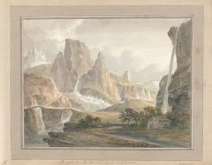 Vistas em Inglaterra, Escócia e País de Gales: Le Grand Theatre des Alps and Glaciers de Amos Green