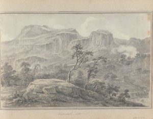 Vistas em Inglaterra, Escócia e País de Gales: Watenlath, 30 de Agosto de 1802 de Amos Green