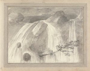 Vistas em Inglaterra, Escócia e País de Gales: Queda de água, Vistas em 1799 de Amos Green