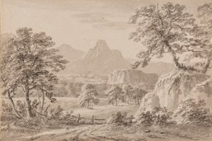 Yorkshire Capriccio (caneta, escova e lavar no papel) de Amos Green